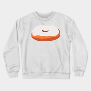 White Donut Crewneck Sweatshirt